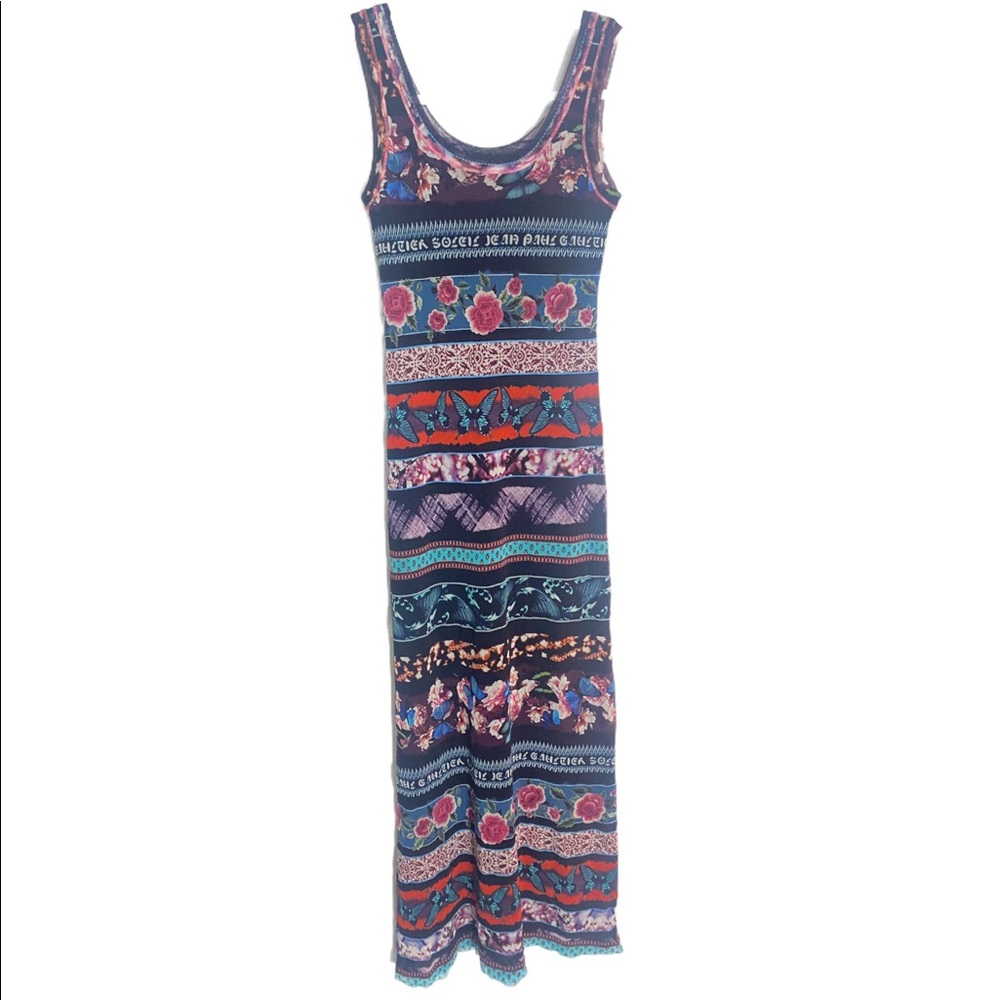 Rare Authentic Like New Vintage Jean Paul Gaultier Soleil Dress Size Small